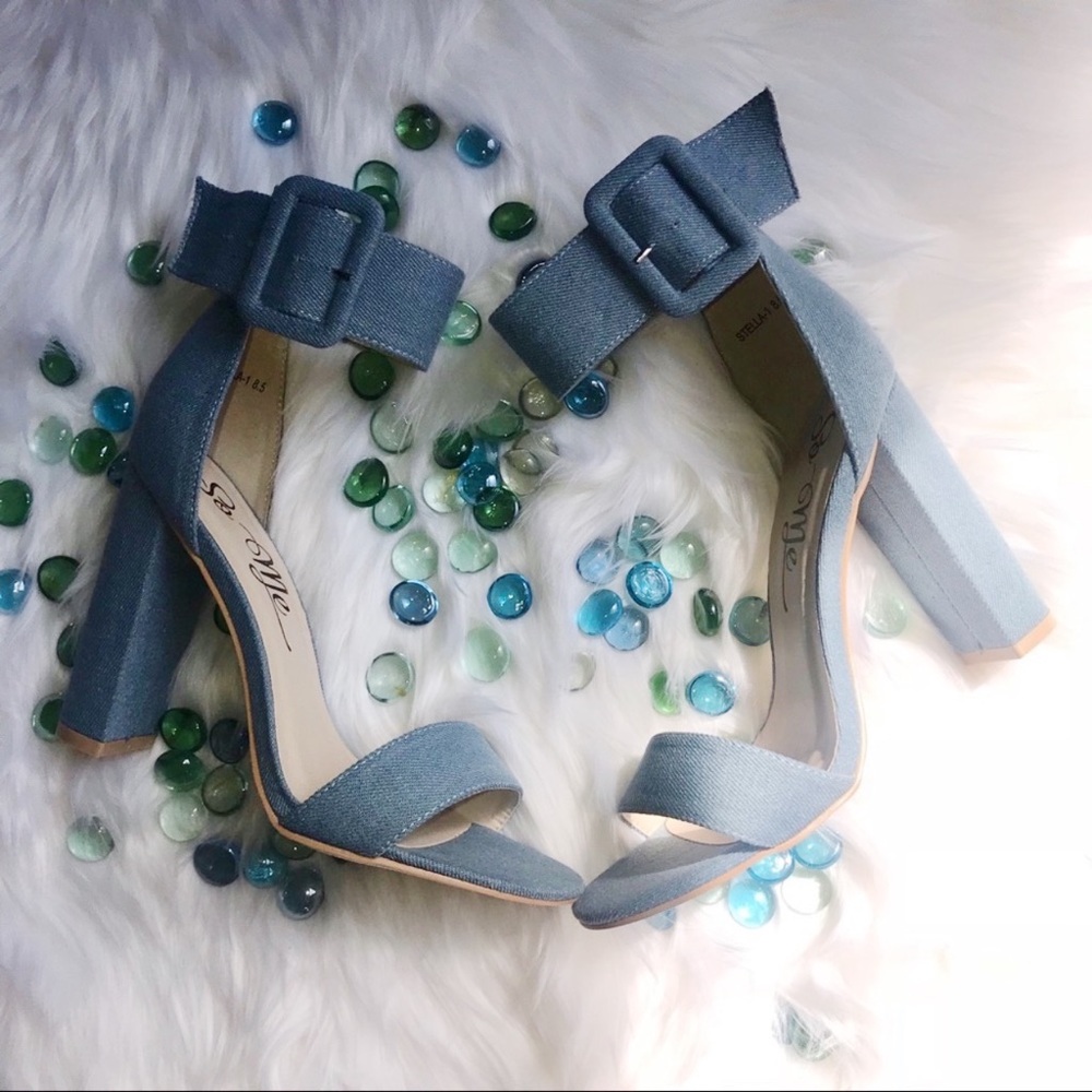 So Me Denim Sandals